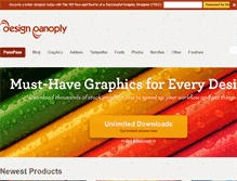 Tablet Screenshot of designpanoply.com